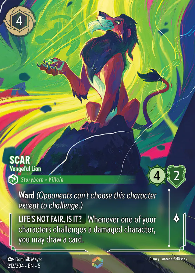 Scar, Shimmering Skies 212, enchanted