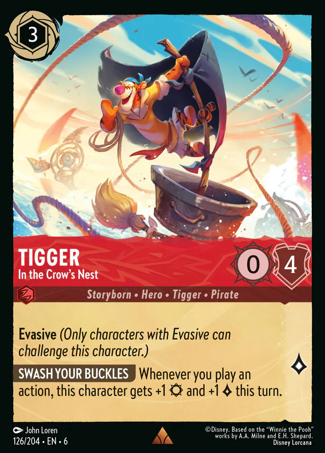Tigger, Azurite Sea 126, rare