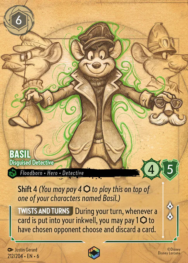 Basil, Azurite Sea 212, enchanted