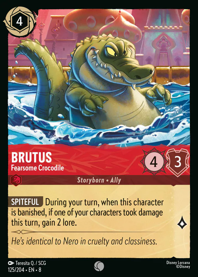 Brutus, The Reign of Jafar 125, common
