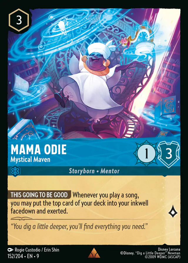 Mama Odie, Fabled 152, rare