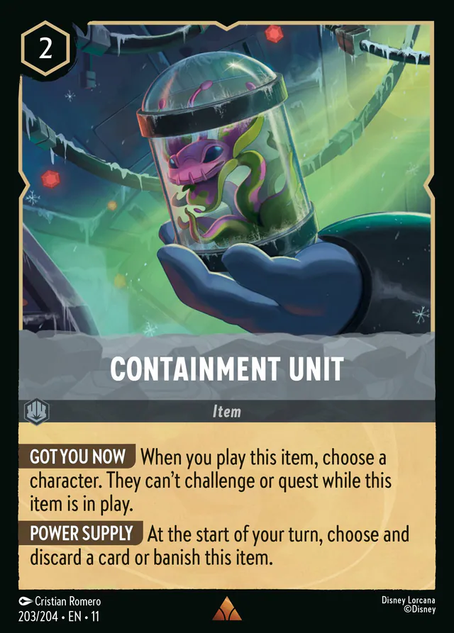 Containment Unit, Winterspell 203, rare