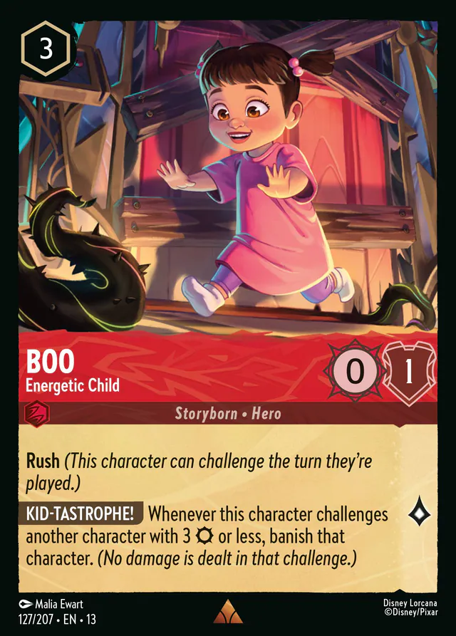 Boo, Attack of the Vine! 127, rare
