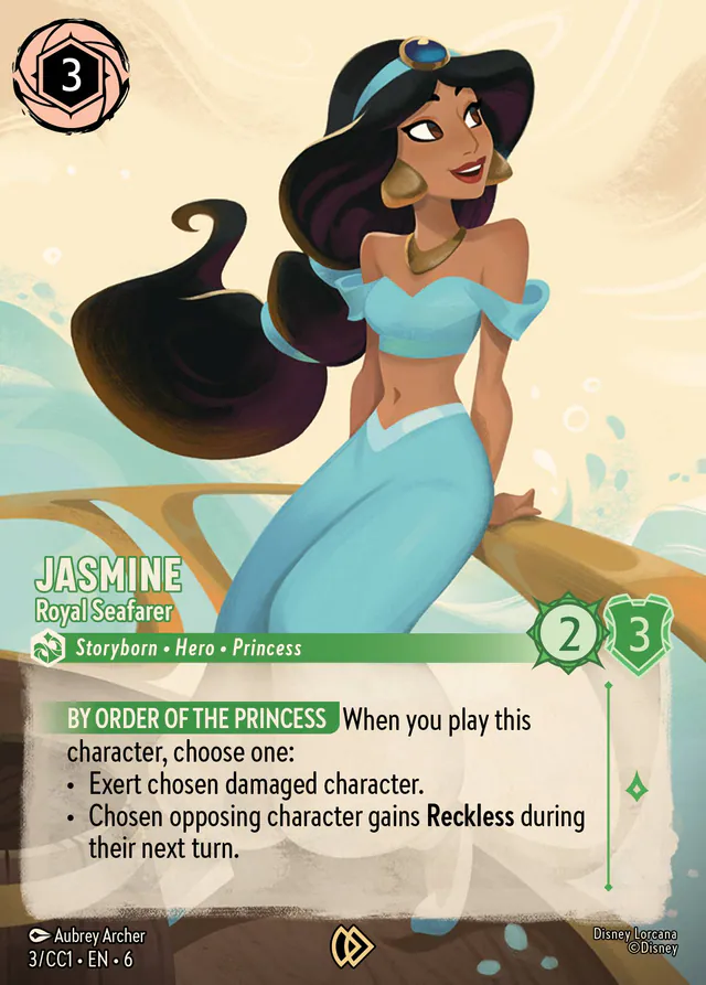 Jasmine, Azurite Sea 3, special