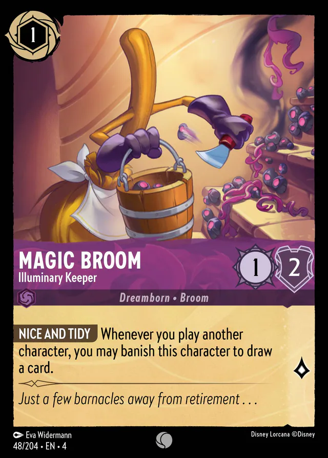 Magic Broom, Ursula's Return 48, common