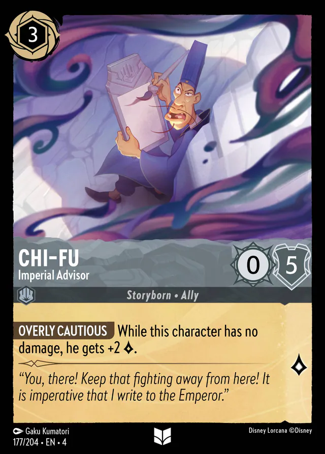 Chi-Fu, Ursula's Return 177, uncommon