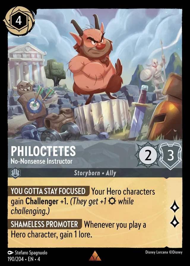 Philoctetes, Ursula's Return 190, rare