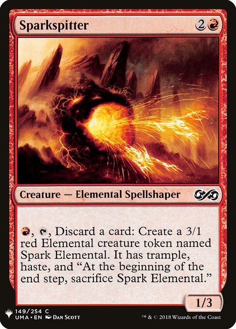 Sparkspitter, The List UMA-149, common