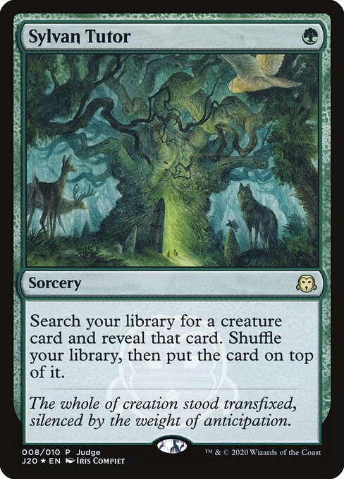 Sylvan Tutor, Judge Gift Cards 2020 8, rare