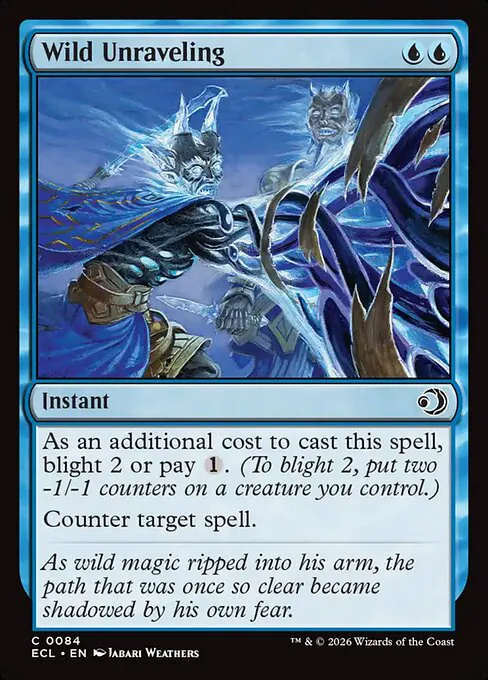 Wild Unraveling, Lorwyn Eclipsed 84, common
