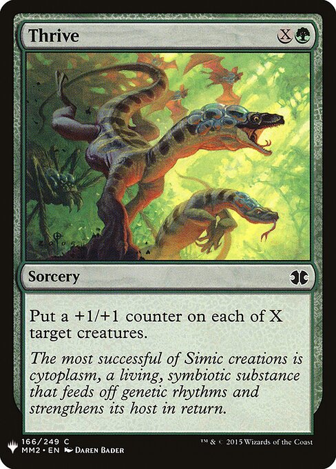 Thrive, The List MM2-166, common