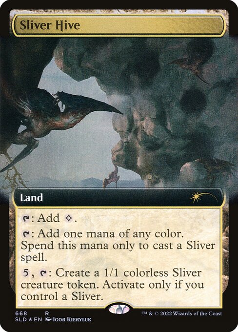 Sliver Hive, Secret Lair Drop 668, rare