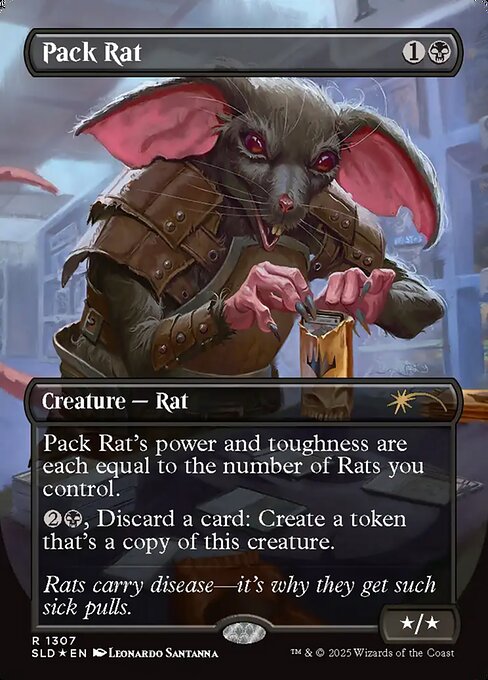 Pack Rat, Secret Lair Drop 1307, rare