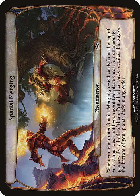 Spatial Merging, Planechase 2012 Planes 7, common