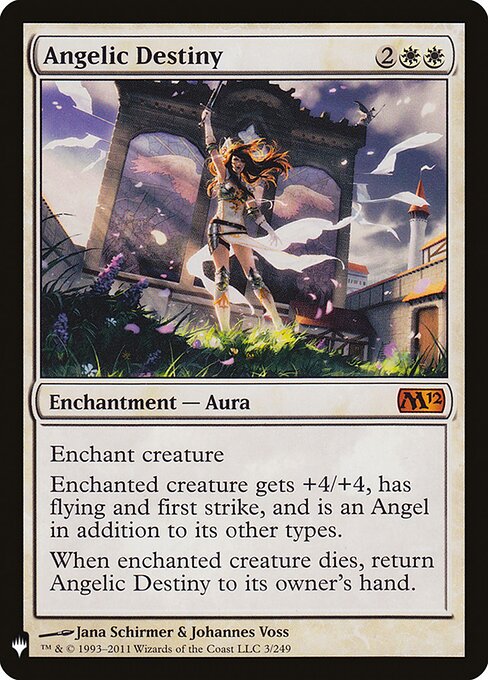 Angelic Destiny, The List M12-3, mythic
