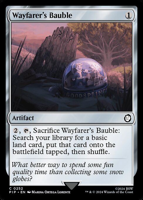 Wayfarer's Bauble, Fallout 252, common
