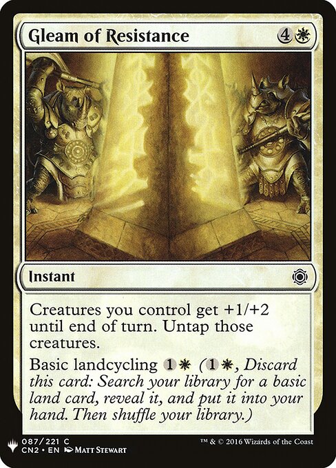 Gleam of Resistance, The List CN2-87, common