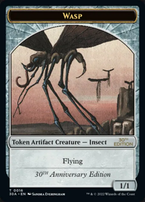 Wasp, 30th Anniversary Tokens 16, common