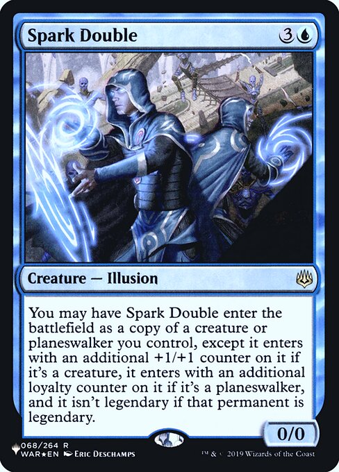 Spark Double, The List WAR-68, rare