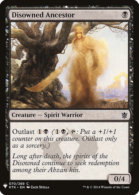 Disowned Ancestor, The List KTK-70, common