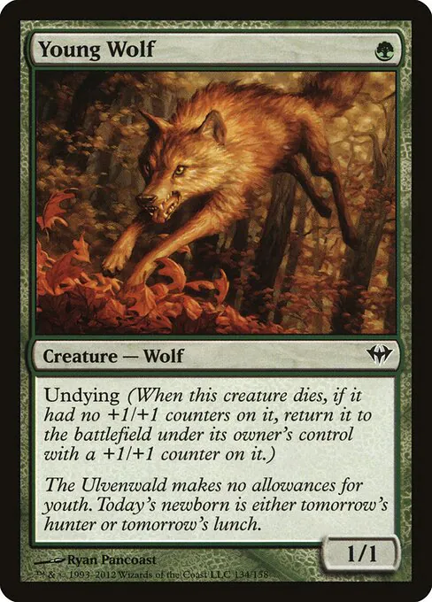 Young Wolf, Dark Ascension 134, common