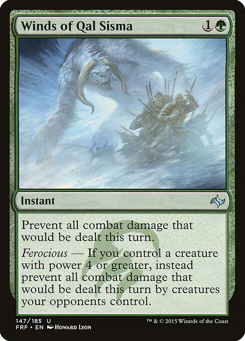Winds of Qal Sisma, Fate Reforged 147, uncommon