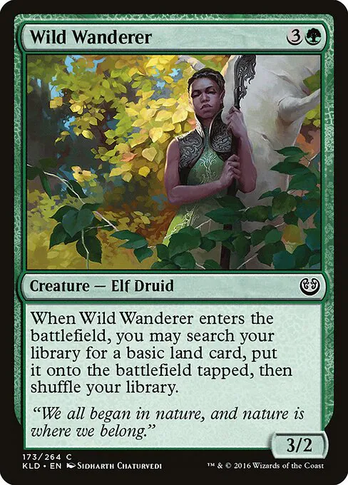 Wild Wanderer, Kaladesh 173, common