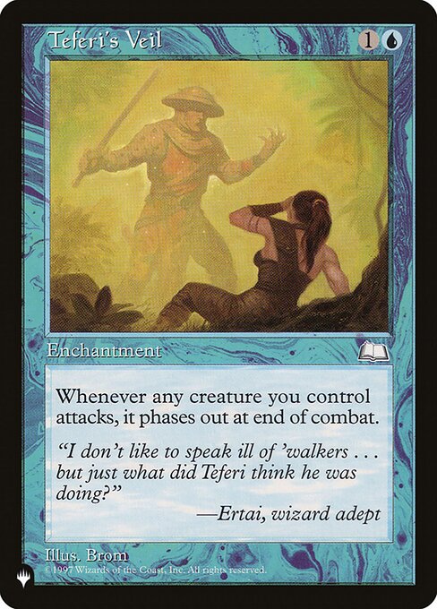 Teferi's Veil, The List WTH-53, uncommon