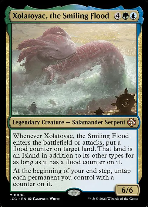 Xolatoyac, the Smiling Flood, The Lost Caverns of Ixalan Commander 8, mythic