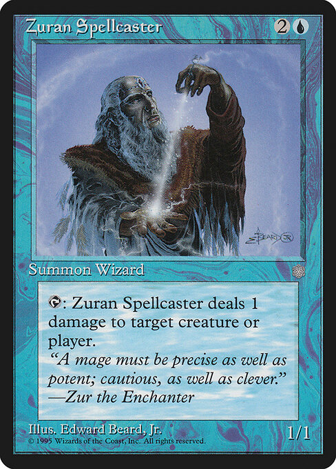 Zuran Spellcaster, Ice Age 112, common