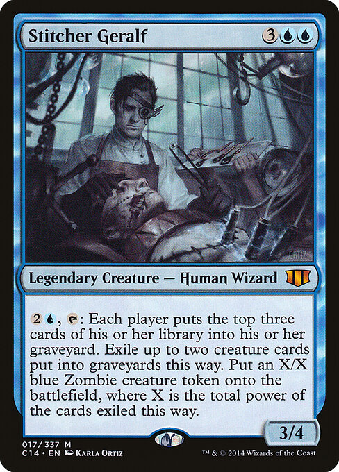 Stitcher Geralf, Commander 2014 17, mythic