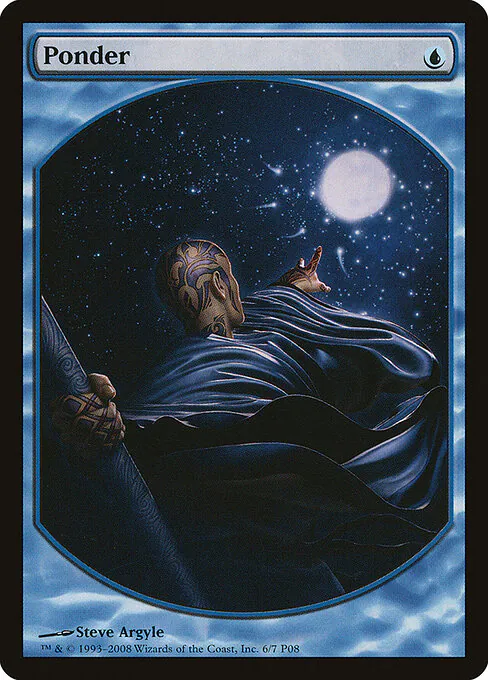 Ponder, Magic Player Rewards 2008 6, rare