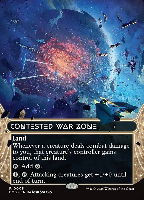 Contested War Zone, Edge of Eternities: Stellar Sights 8, rare