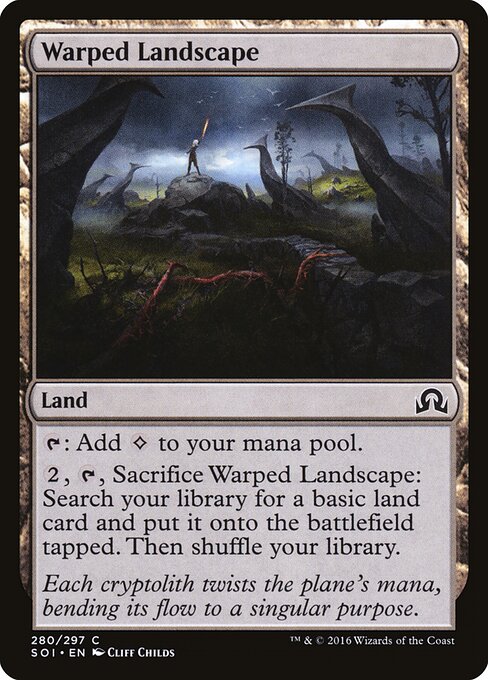 Warped Landscape, Shadows over Innistrad 280, common