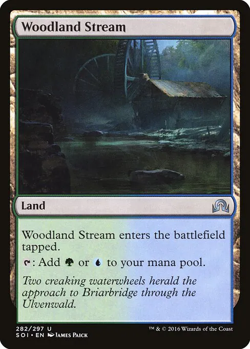 Woodland Stream, Shadows over Innistrad 282, uncommon