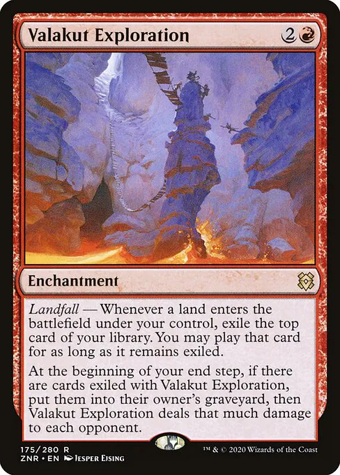 Valakut Exploration, Zendikar Rising 175, rare