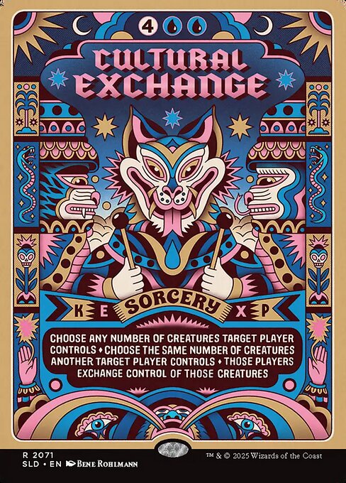 Cultural Exchange, Secret Lair Drop 2071, rare