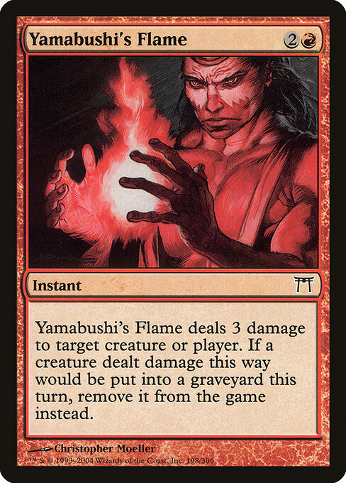 Yamabushi's Flame, Champions of Kamigawa 198, common