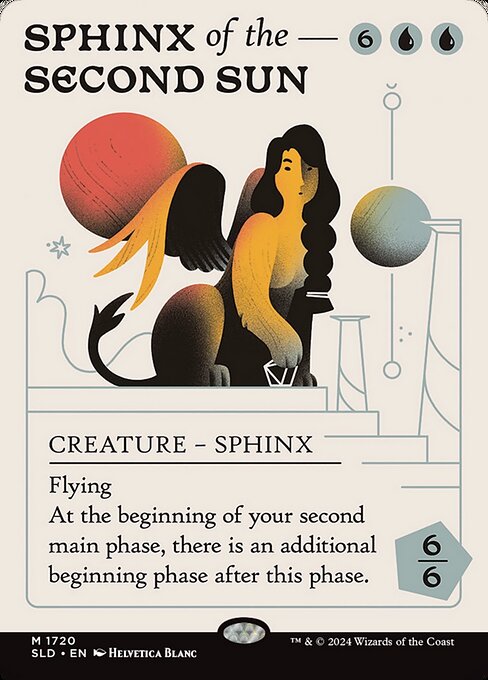 Sphinx of the Second Sun, Secret Lair Drop 1720, mythic