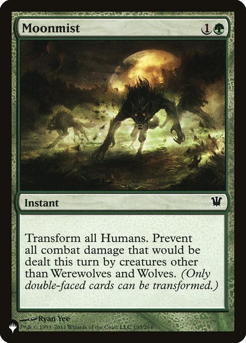 Moonmist, The List ISD-195, common
