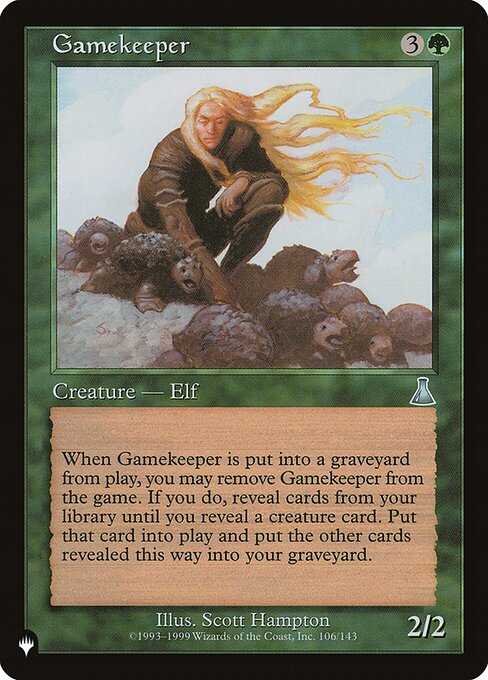 Gamekeeper, The List UDS-106, uncommon