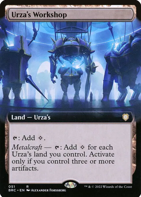Urza's Workshop, The Brothers' War Commander 51, rare