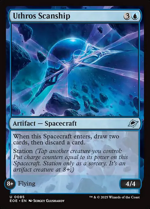 Uthros Scanship, Edge of Eternities 85, uncommon
