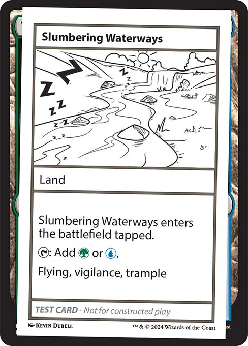 Slumbering Waterways, Mystery Booster 2 618, rare