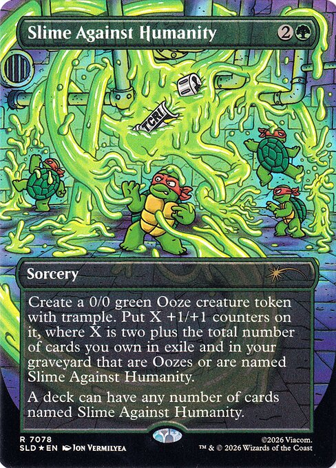 Slime Against Humanity, Secret Lair Drop 7078, rare