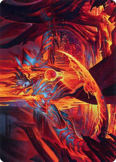 Free from Flesh // Free from Flesh, Phyrexia: All Will Be One Art Series 27, common