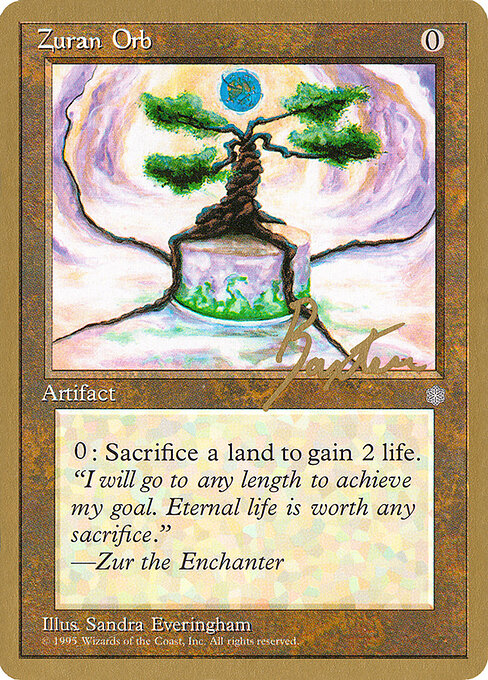 Zuran Orb, Pro Tour Collector Set gb350, uncommon