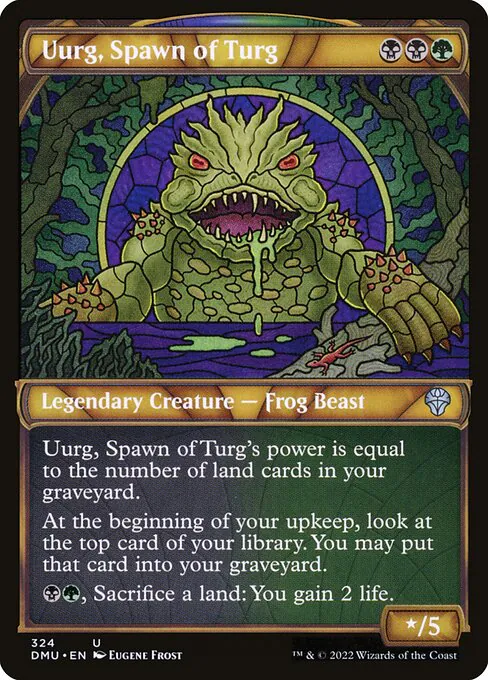 Uurg, Spawn of Turg, Dominaria United 324, uncommon