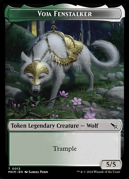 Voja Fenstalker, Murders at Karlov Manor Tokens 13, common