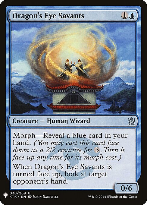 Dragon's Eye Savants, The List KTK-38, uncommon
